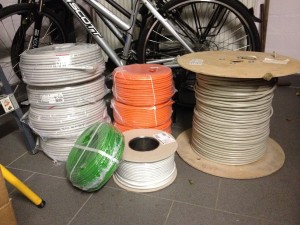 1,2km Kabel liegen schon im Keller... Und es wird nicht reichen!